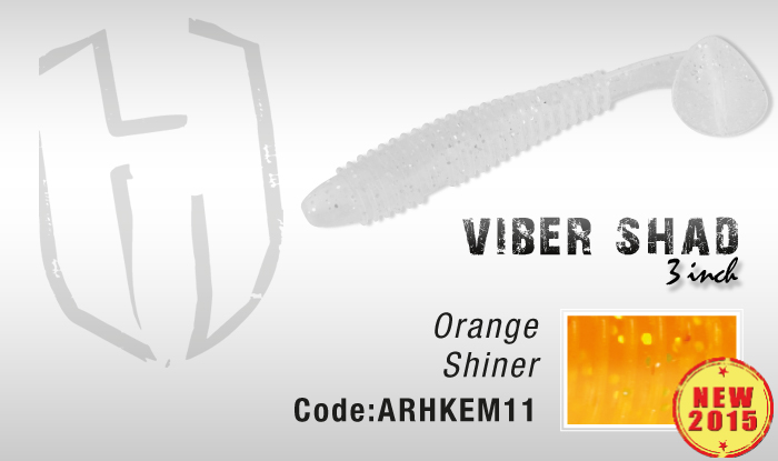 Herakles Viber Shad 3,8" colore ORANGE SHINER - Clicca l'immagine per chiudere